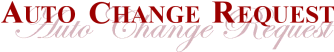Auto Change Request